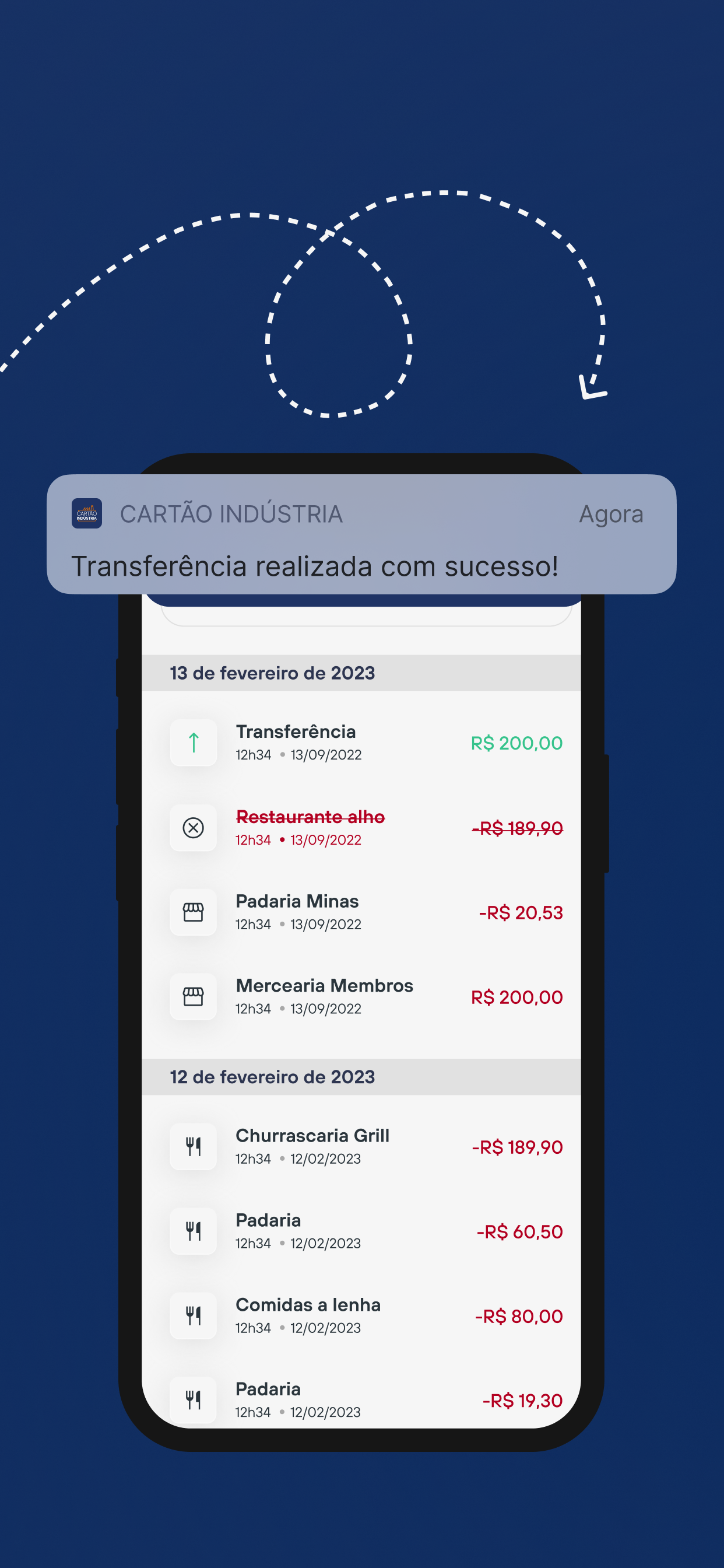 Cartão Indústria