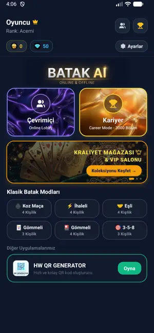 Batak AI- Online & İnternetsiz screenshot 1