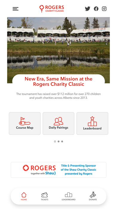 Rogers Charity Classic Screenshot