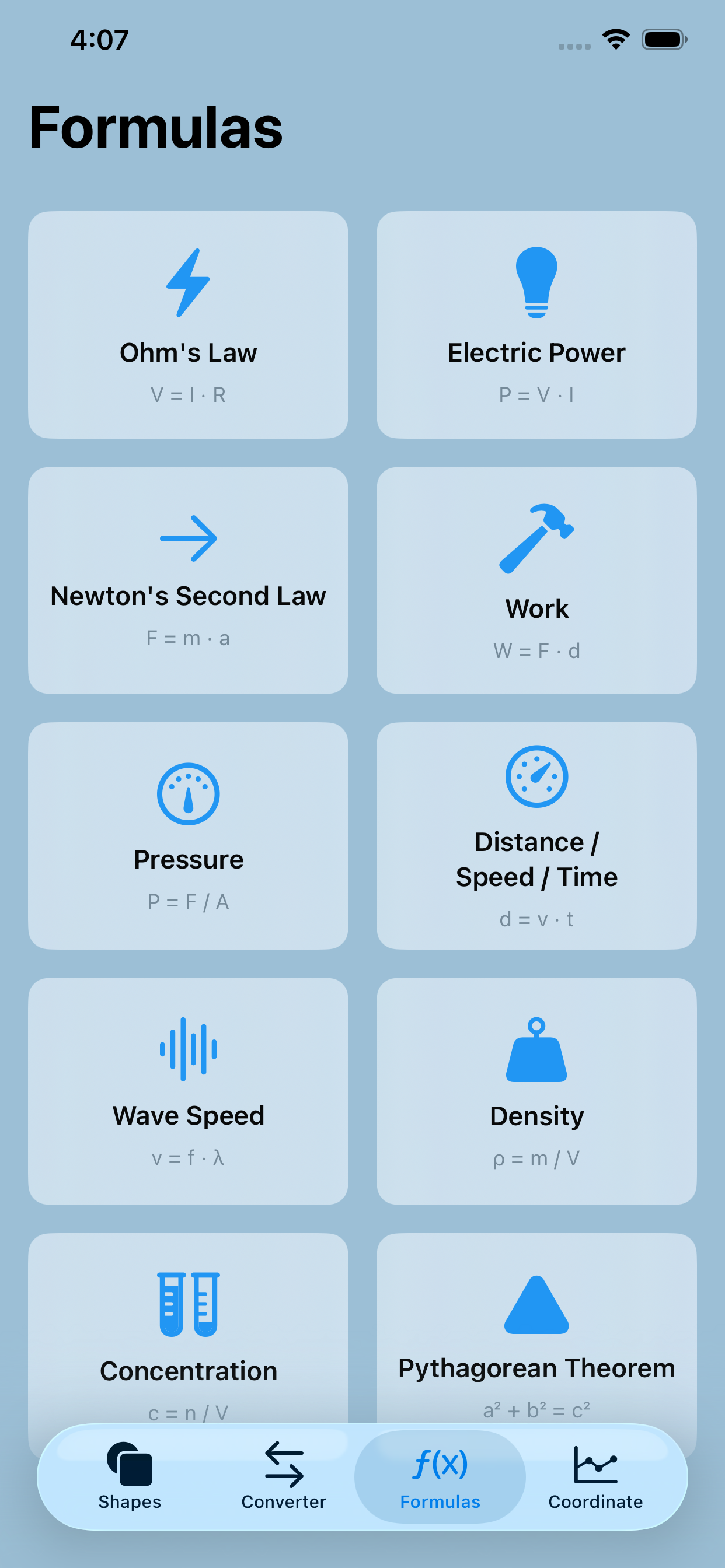 Geometry & Formula Calculator screenshot 4