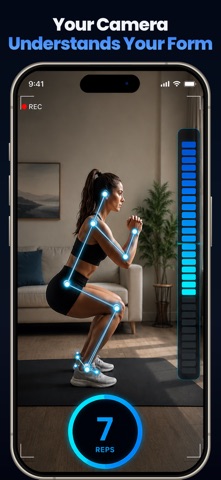 Strive AI: Home Workout App iPhone screenshot