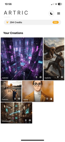 Artric screenshot