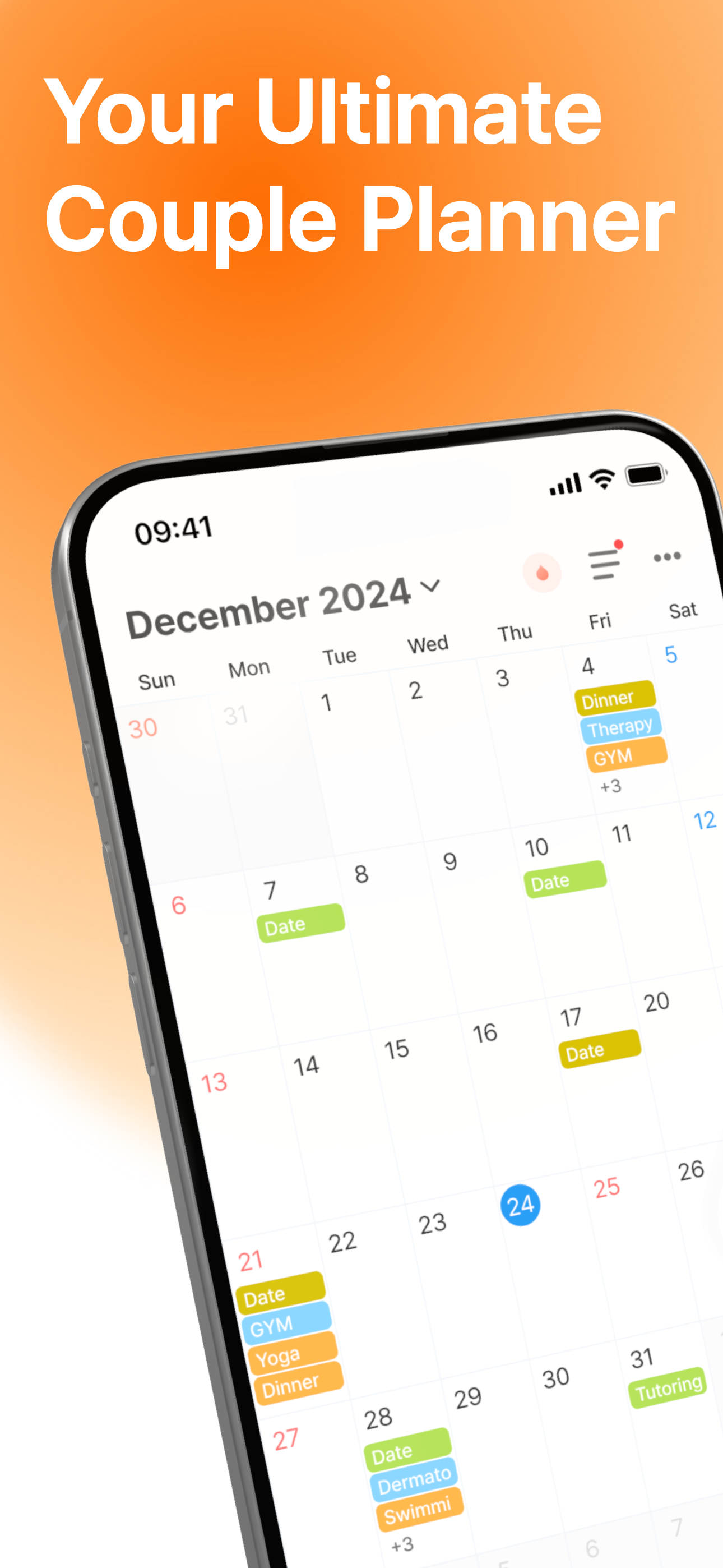 Signaling: Calendar for Couple