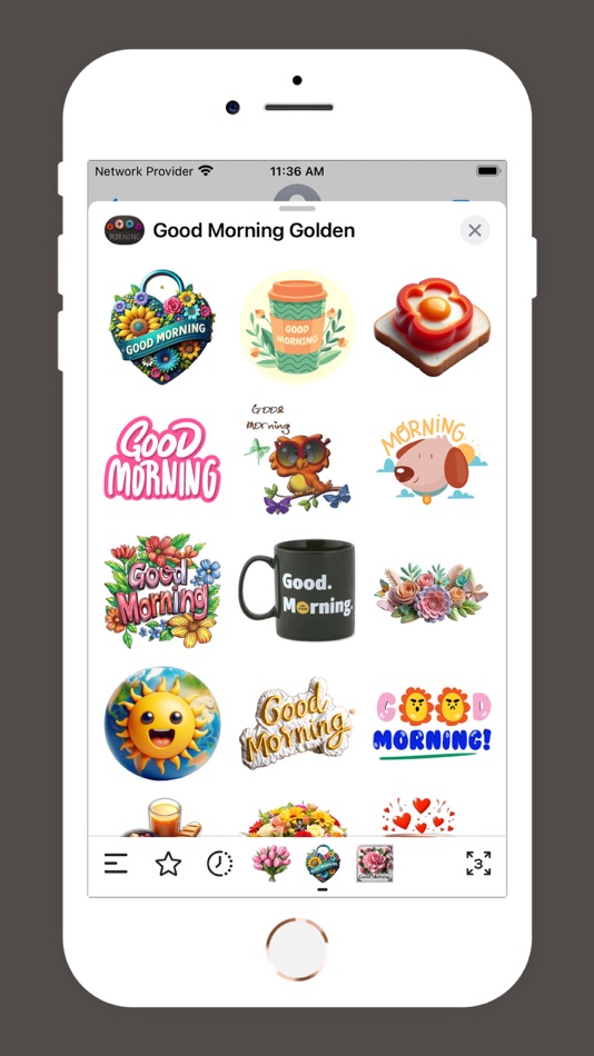 #2. Good Morning Golden Wake Rays (iOS) By: Pratik Dhebariya