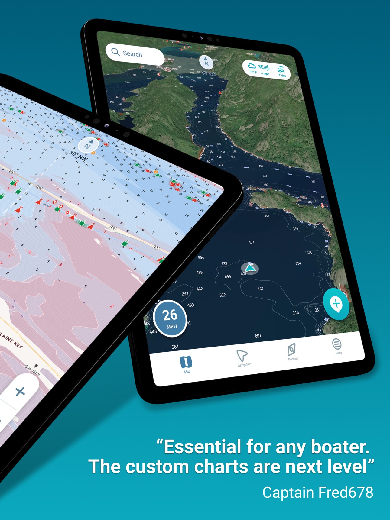 Wavve Boating: Marine Boat GPS screenshot 2