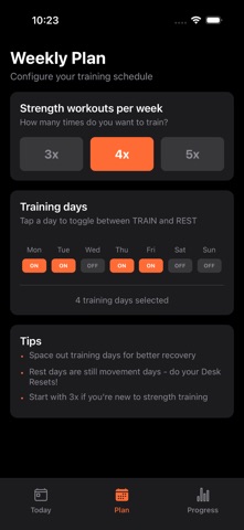 Desk Athlete screenshot