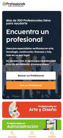 Professionals MX Screenshot 1 of 3