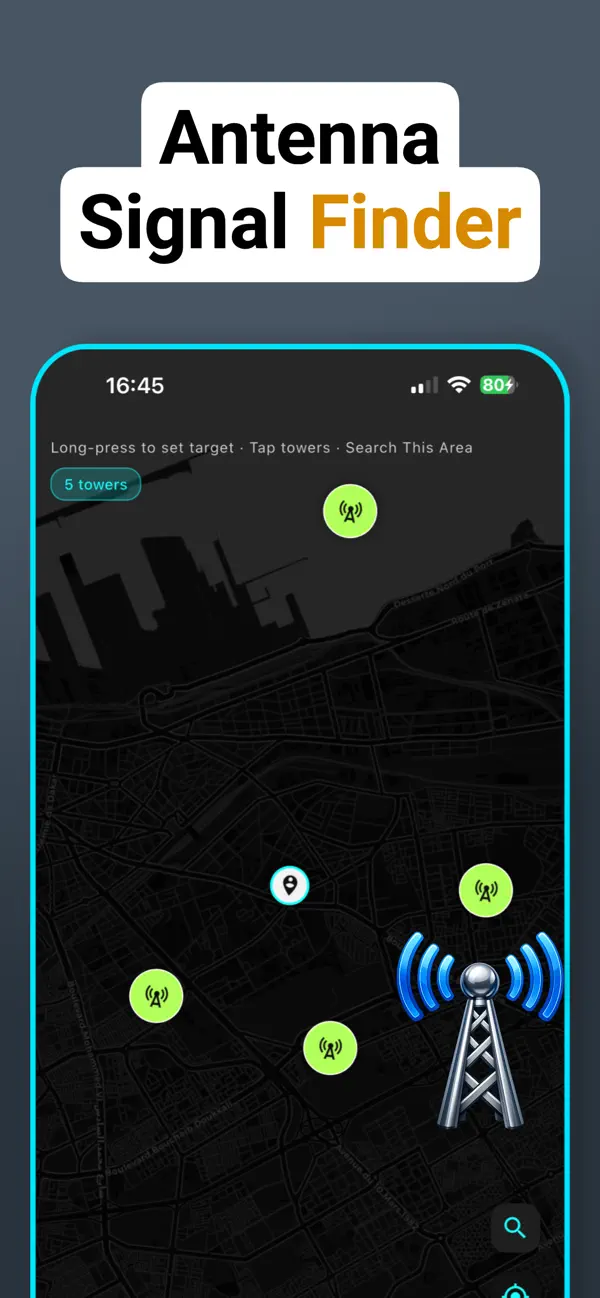 Screenshot #1 pour Antenna Signal Finder