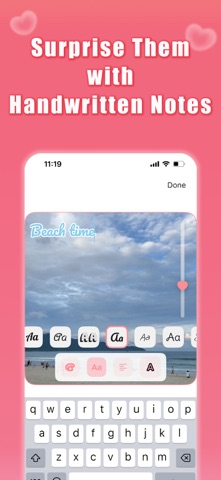 Love Widget: Live Couple Pics iPhone screenshot