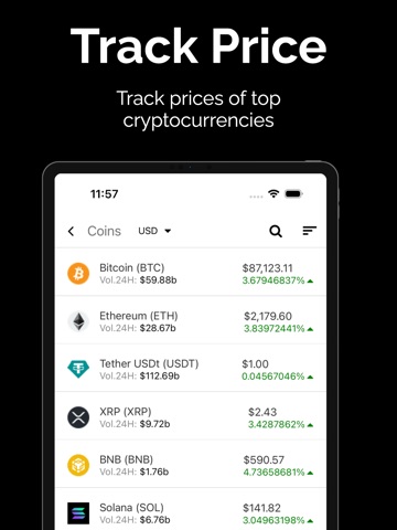 CryptoShorts - Crypto News App iPad screenshot