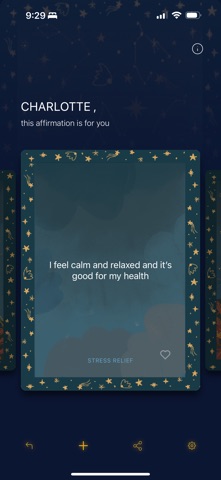 Your Positive Affirmations app screenshot 2