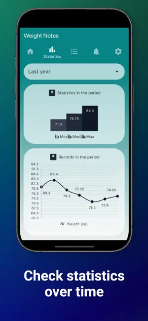 Weight Notes screenshot 4