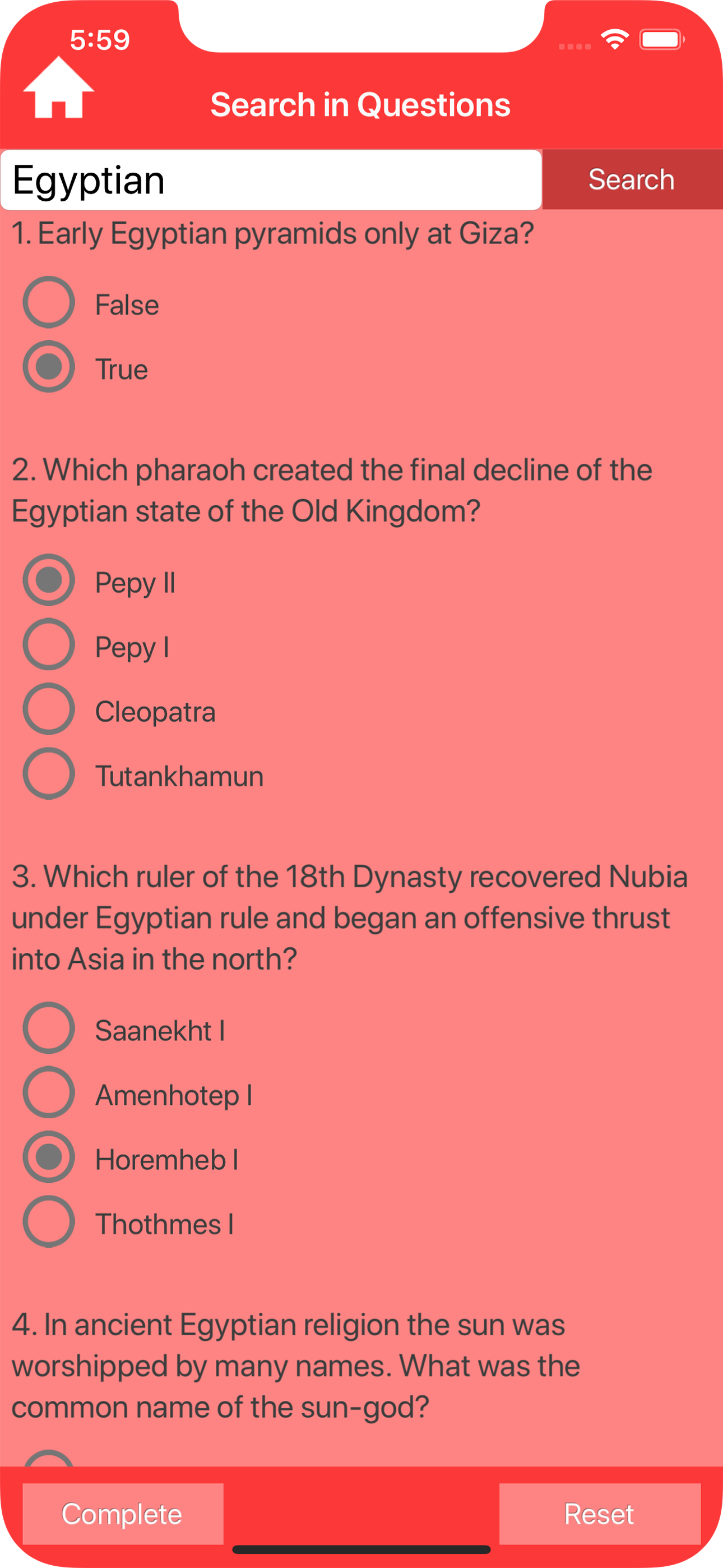 Ancient Civilizations Quiz