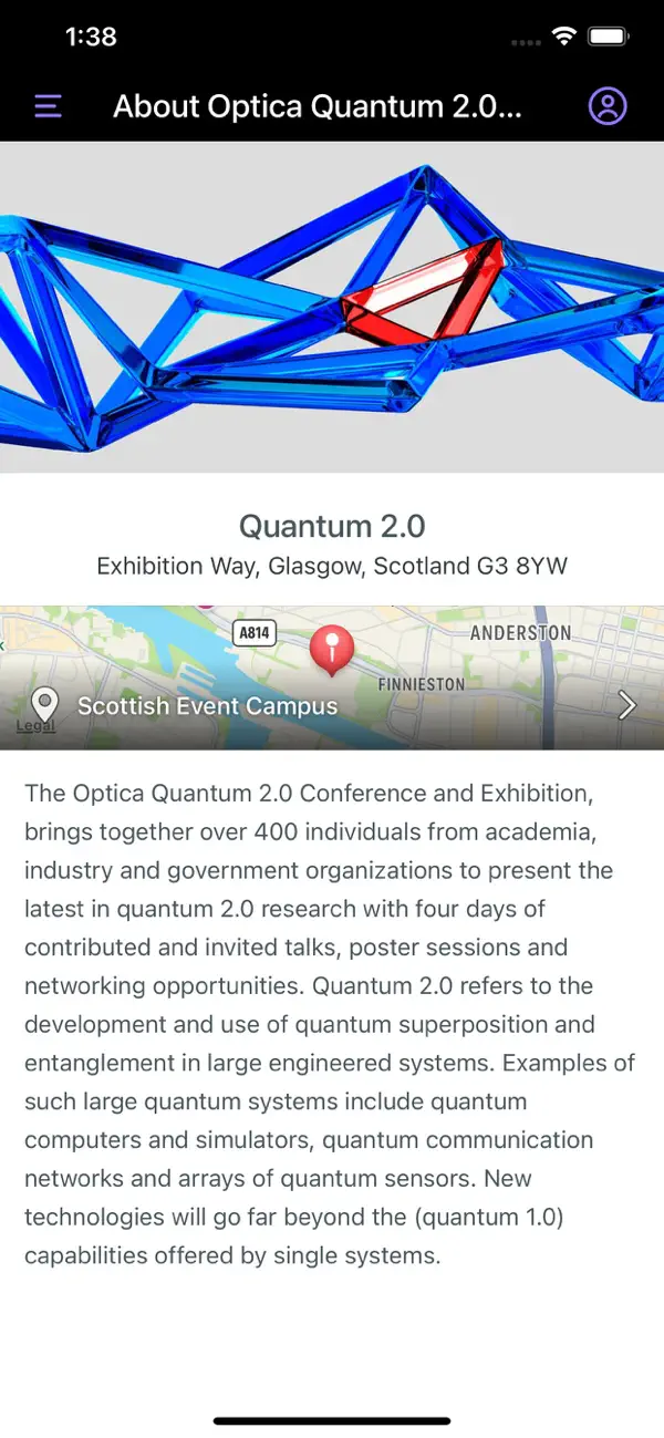 Screenshot #1 pour Optica Events