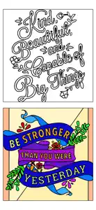 Quotes Coloring Book screenshot #10 for iPhone