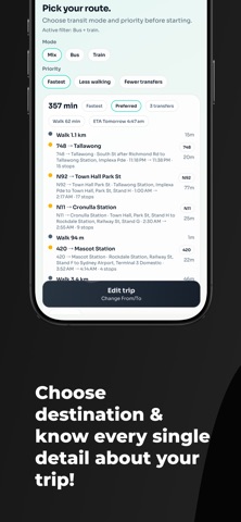 Gold Cost Buss & Train Tracker screenshot
