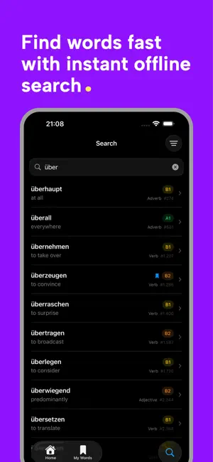 Wortschatz screenshot 3
