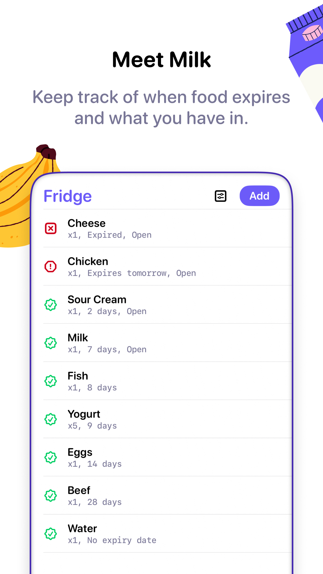 Milk - Pantry & Groceries