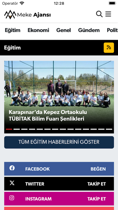 Meke Ajansı Screenshot
