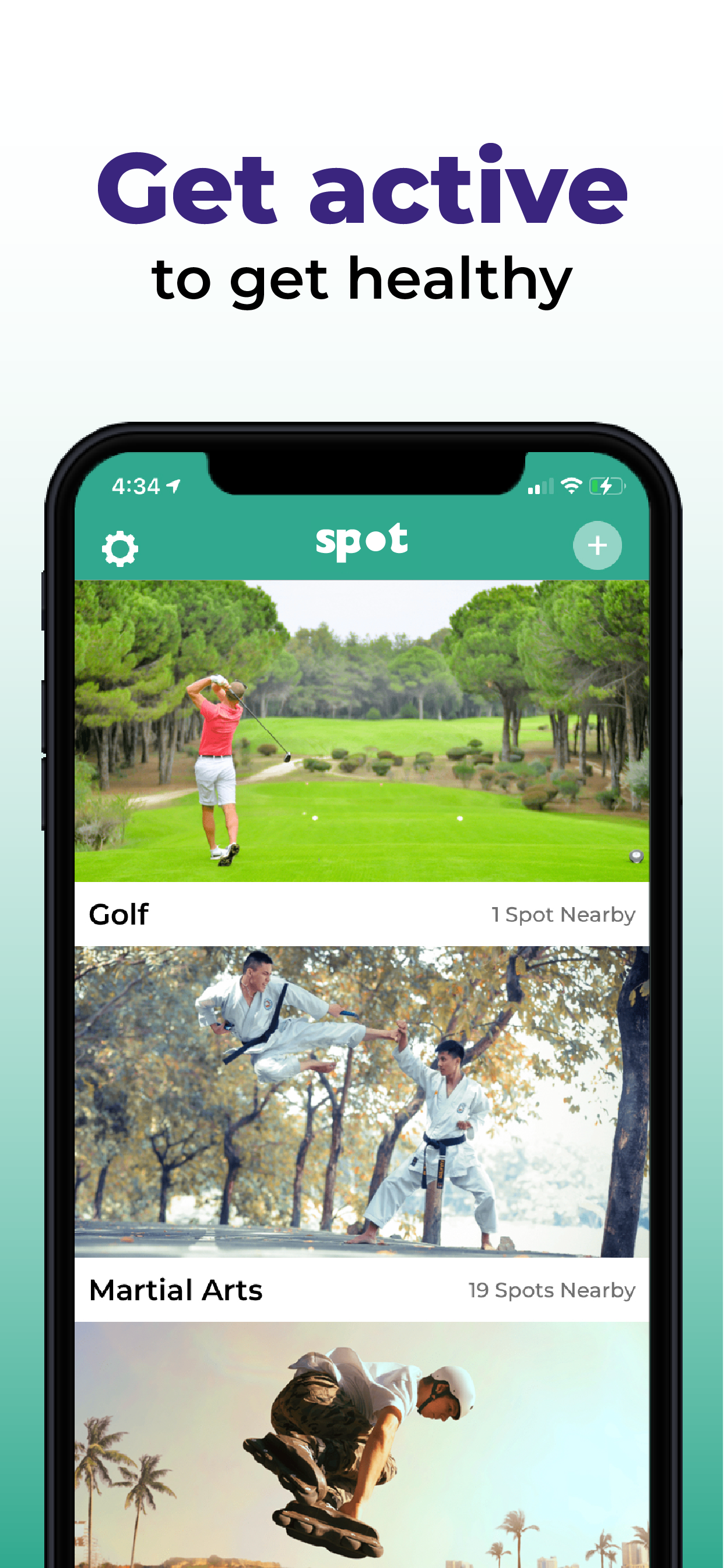 Spot Fitness App