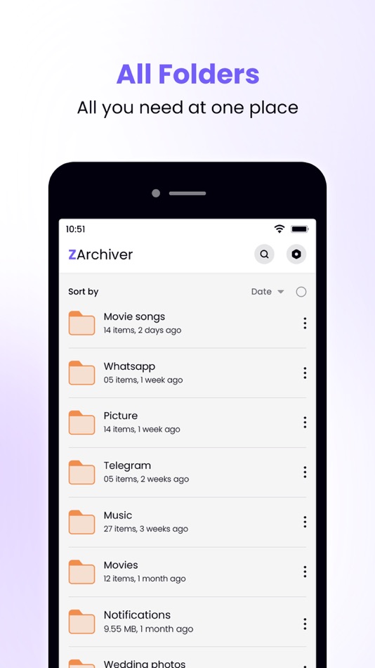 #6. ZArchiver - Zip UnZip (iOS) By: Liam Sammy