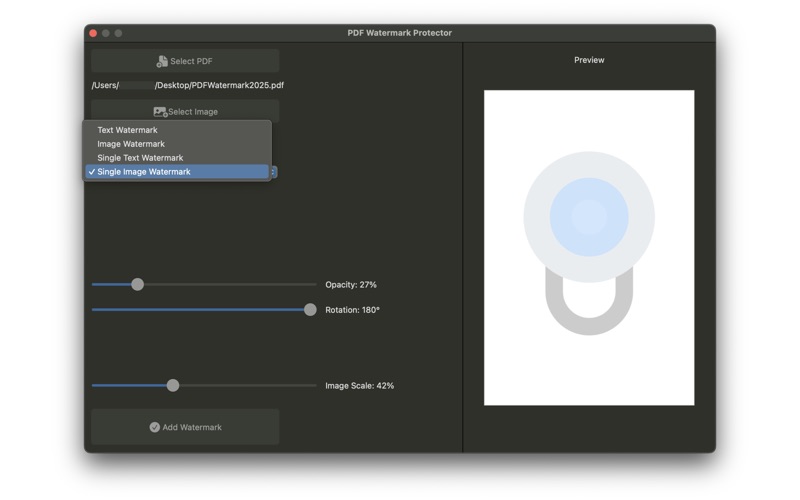 PDF Watermark Protector screenshot 6
