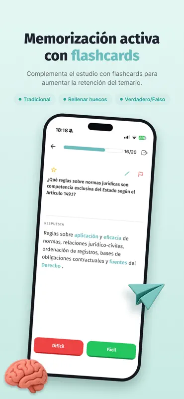 Typed AI: Tests de oposiciones screenshot 4 of 5