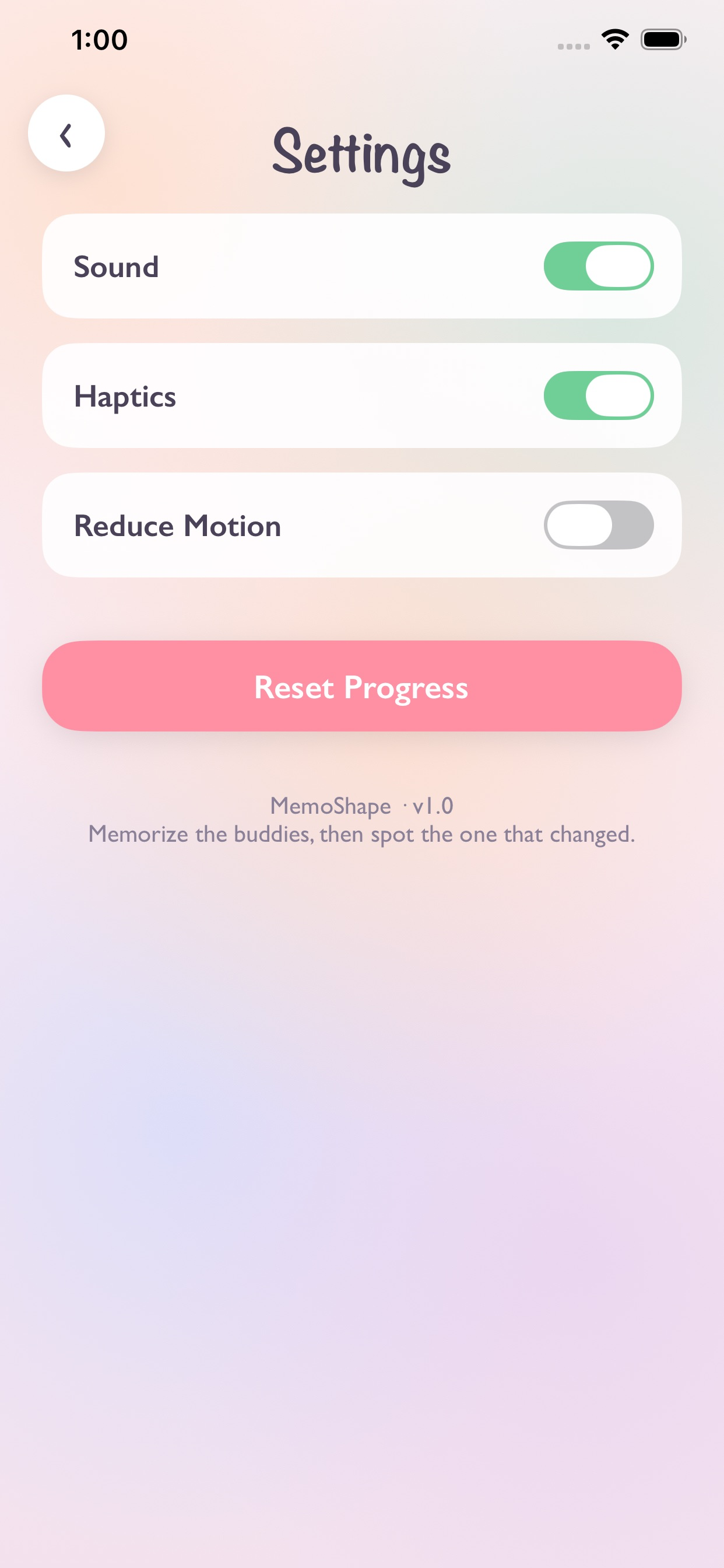 MemoShape