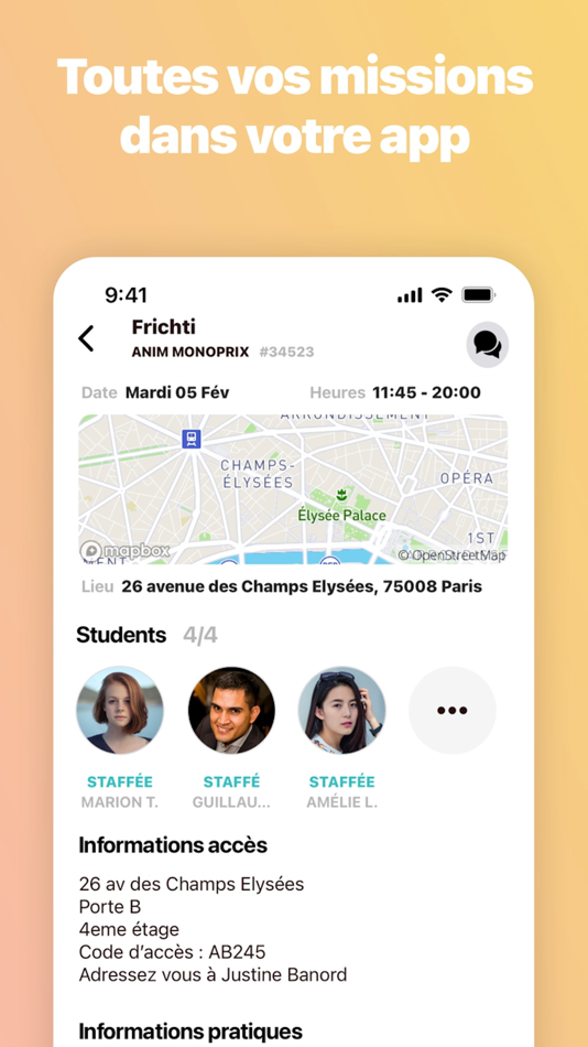 #3. Student Pop - App Client (iOS) 由: Student Pop