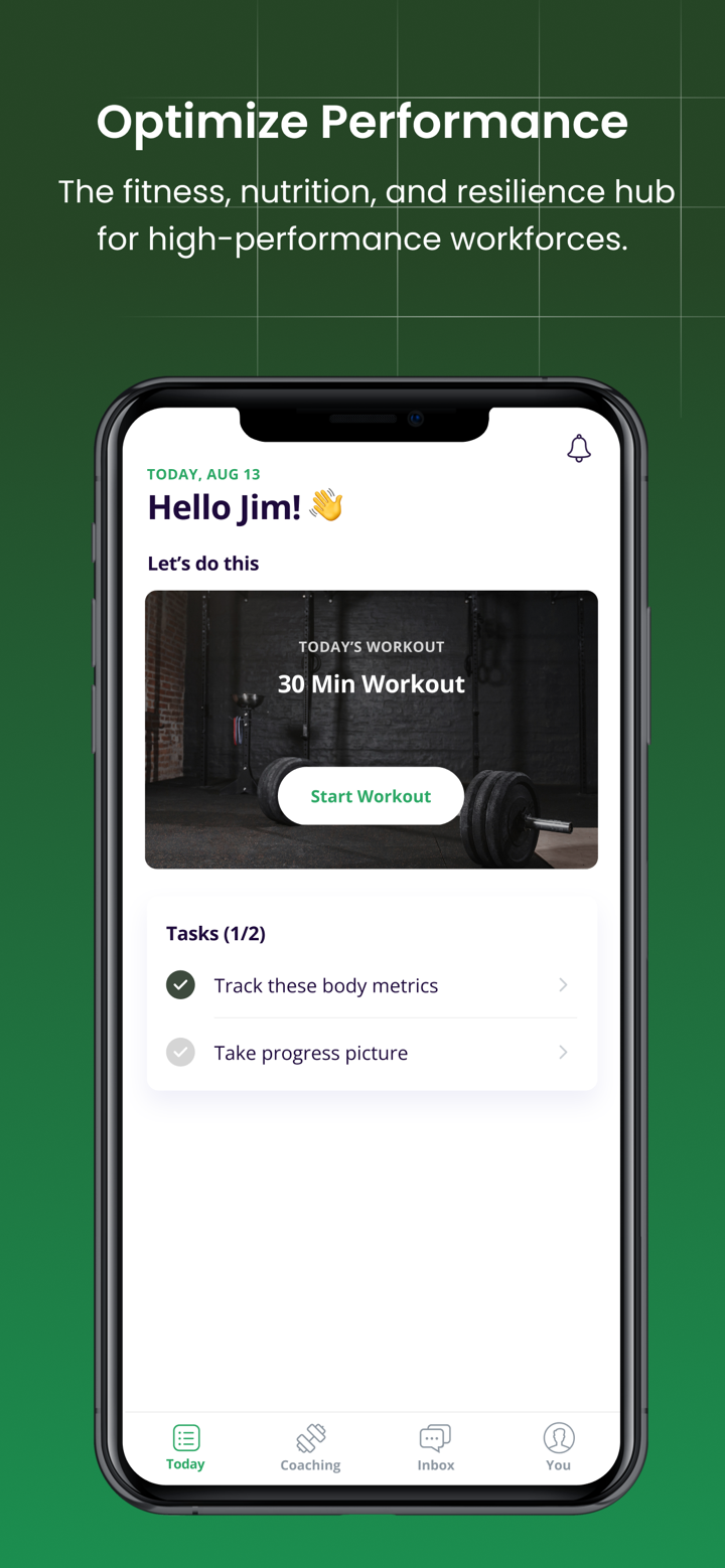 Human Performance by SiteWell screenshot 2