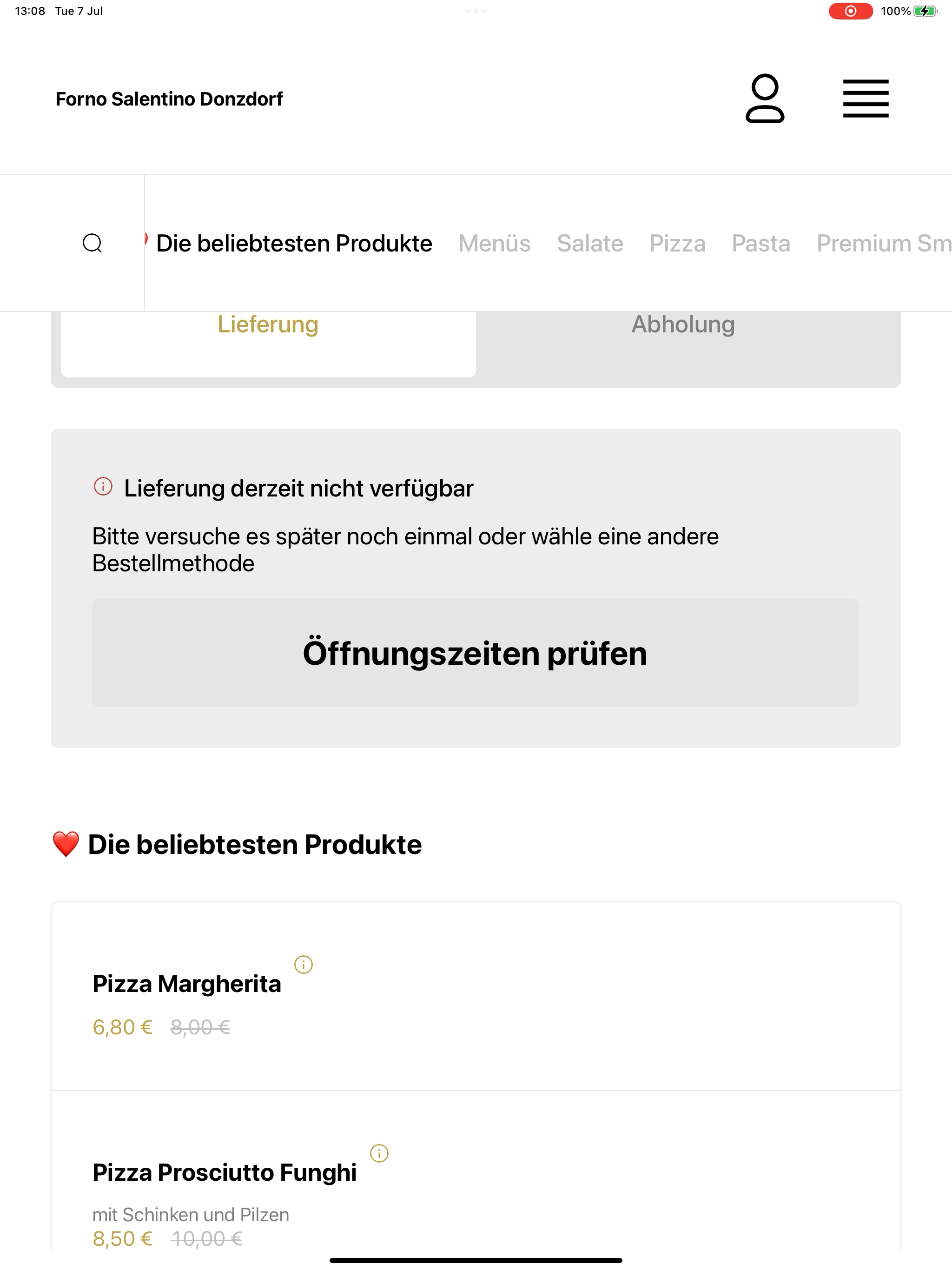 Forno Salentino Donzdorf screenshot 13