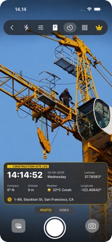 Timestamp Camera: GPS Date Screenshot 1 of 10