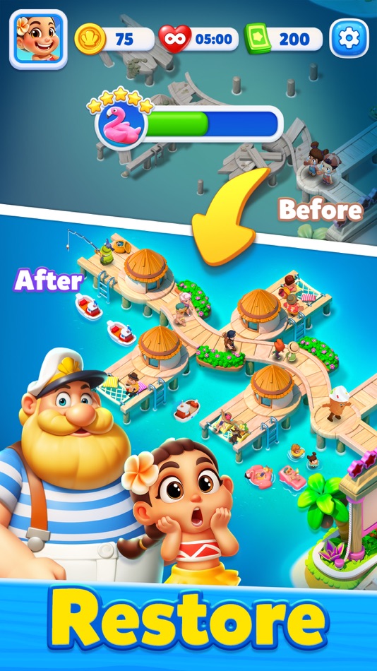 #2. Pop Island (iOS) 由: HISTAR INTERACTIVE PTE. LTD.