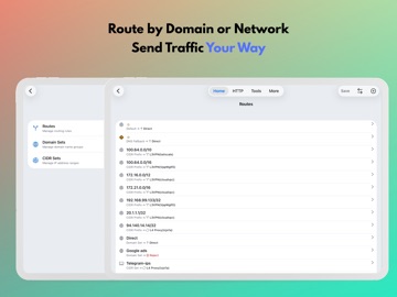 MintFlow: VPN и захват HTTPS iPad screenshot 2