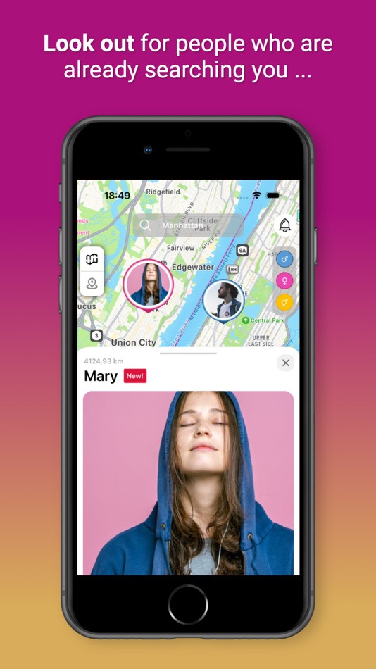 #2. FindMe: Seen someone you like? (iOS) 由: Cyrill Gisin