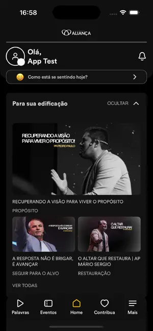 Aliança SM screenshot 1