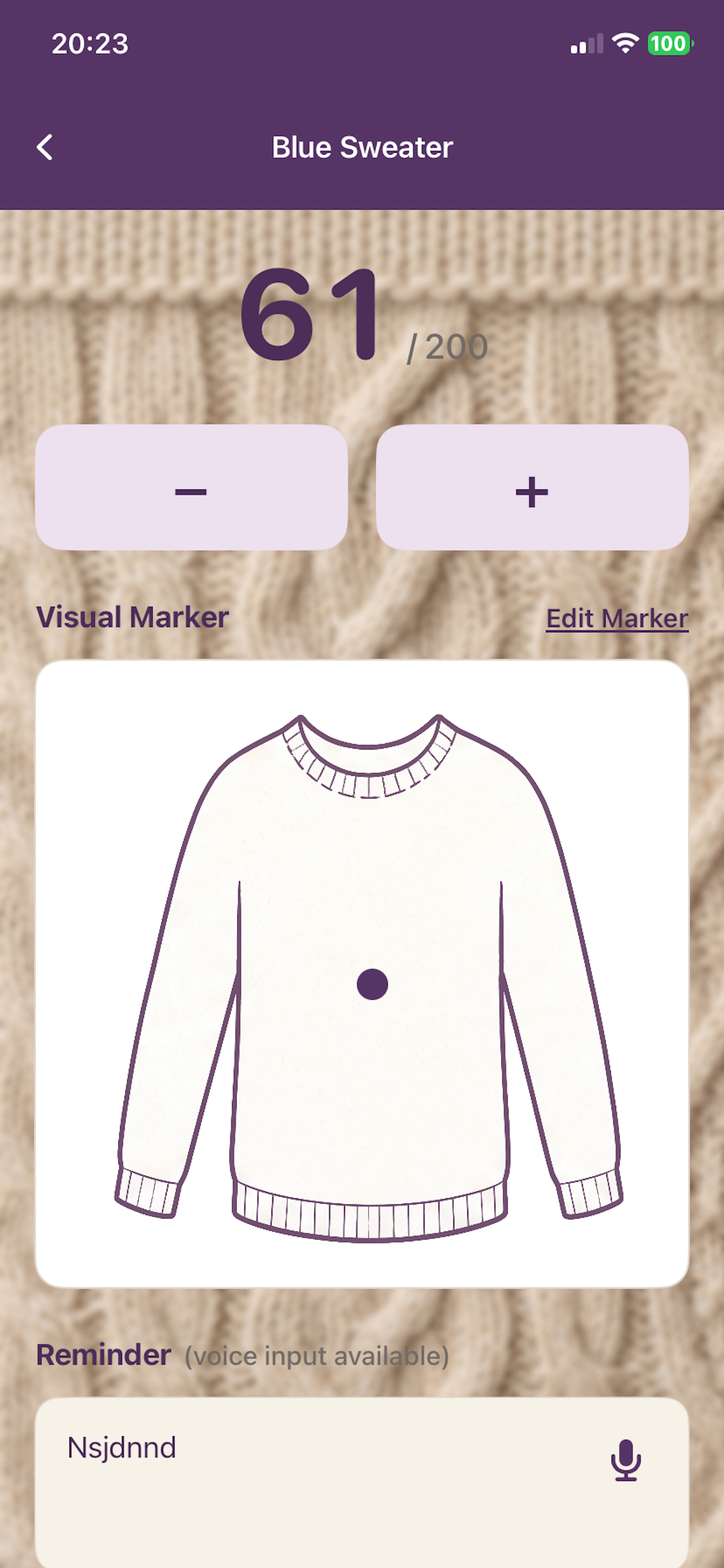 KnitKeep Row Counter screenshot 6