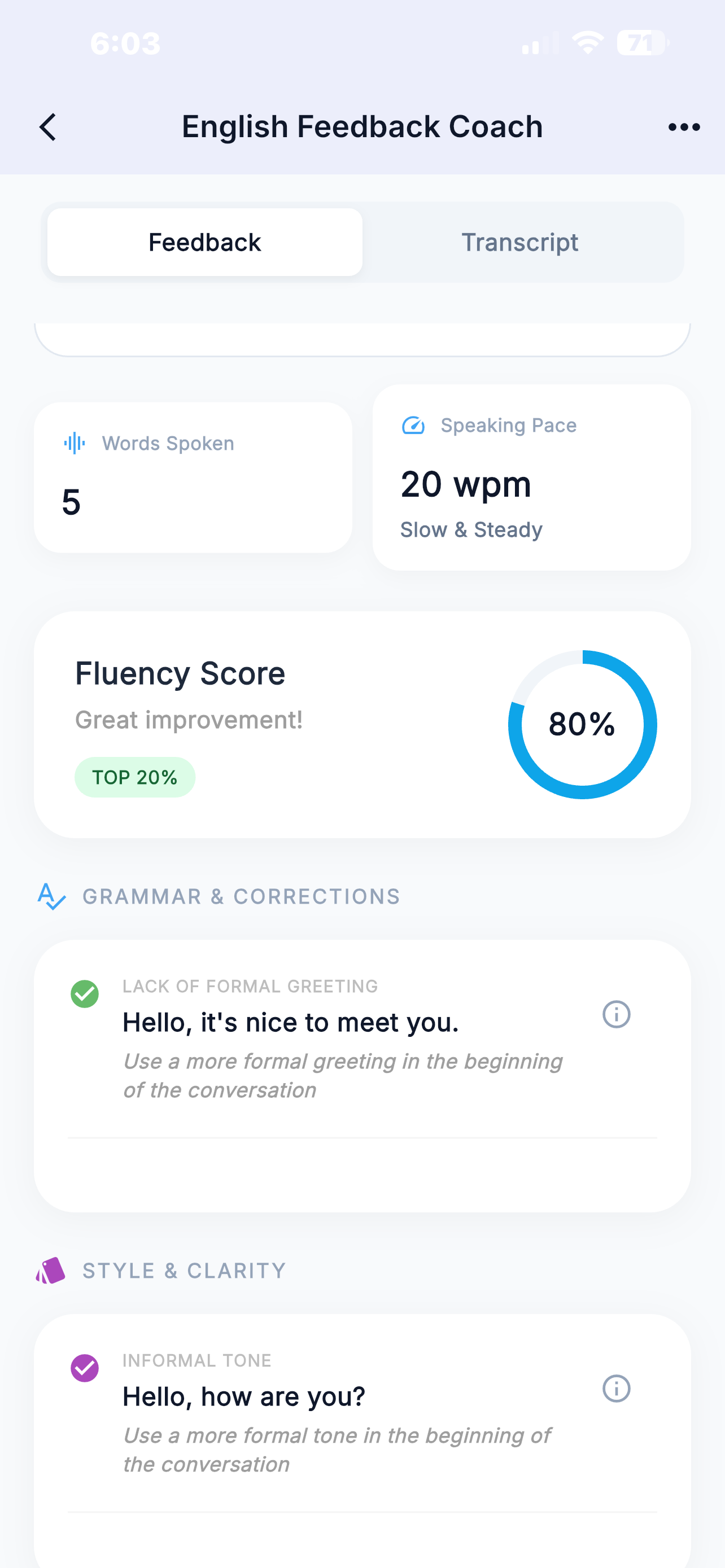 Spikato - Live English Tutor screenshot 4