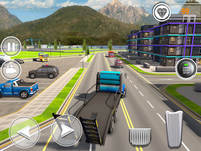 jogo de transporte de carro