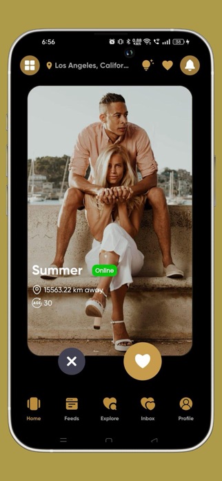 Global Dating App Screenshot 1 of 6
