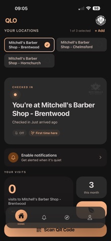 Qlo iPhone screenshot