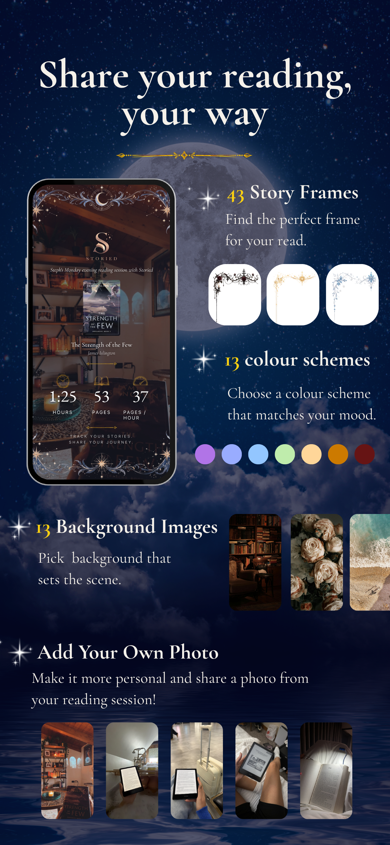 Storied: Book Reading Tracker