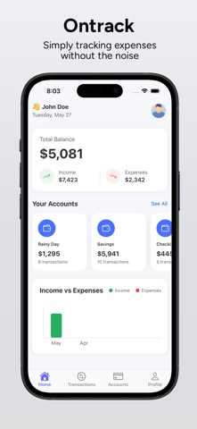 Ontrack: Tracking Screenshot 1 of 3