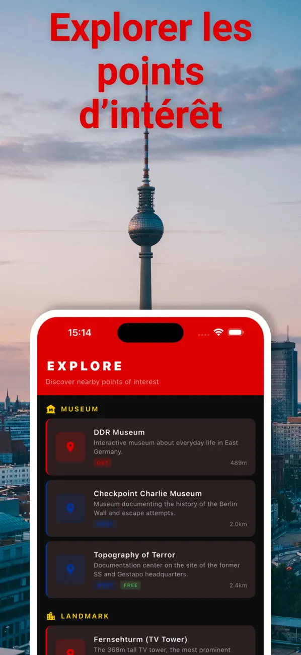 Screenshot #3 pour Berlin Wall Explorer