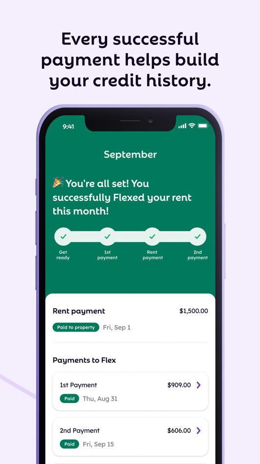 #4. Flex - Rent On Your Schedule (iOS) By: Flexible Finance, Inc.