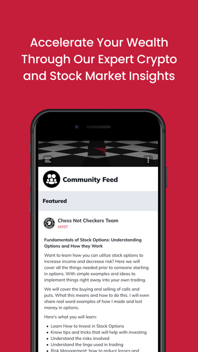Chess Not Checkers University iPhone screenshot 4 - Social Networking app