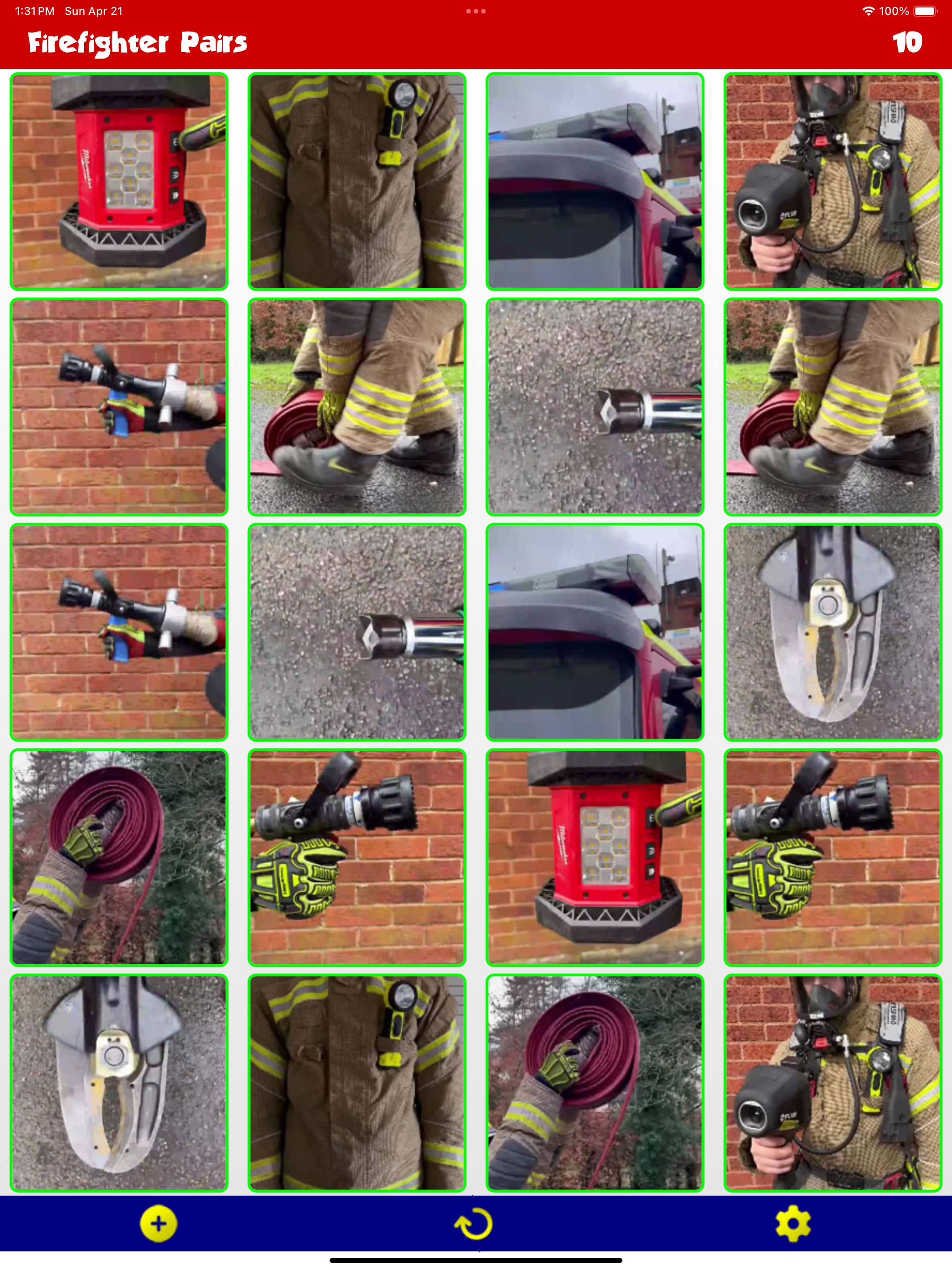 Firefighter Pairs