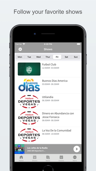 Deportes Vegas 1460 AM Screenshot