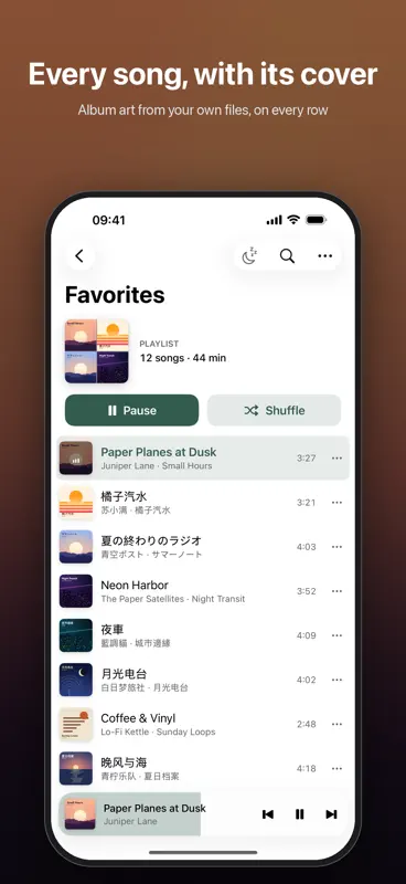 CroMusic: Offline Music Player screenshot 1 of 8
