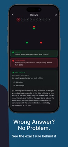 COLREG 72: safety at sea iPhone screenshot